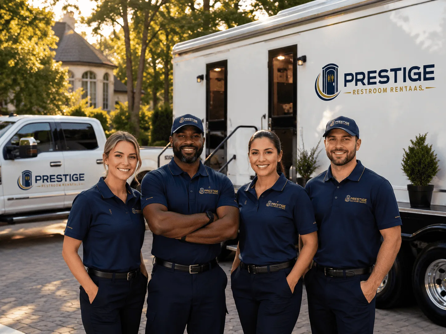 Trusted Luxury Portable Restrooms company in Bonduel, WI